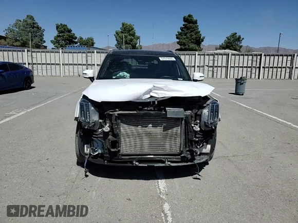 2023 Kia Telluride SX Prestige with VIN 5XYP5DGC9PG360203, listed as a Copart auction lot 57679905 with 39,145 mi miles and Salvage title. Bid and sale history available at DreamBid. Image 14.