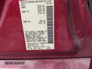 2015 Nissan Altima SV z VIN 1N4AL3AP0FC138899, wystawiony jako IAAI lot #40165724 z przebiegiem 168 585 mil mil oraz . Historia ofert i sprzedaży dostępna na DreamBid. Obrazek 9.