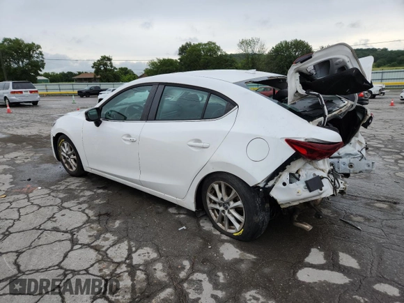 2016 Mazda 3 i Grand Touring with VIN 3MZBM1X73GM251086, listed as a Copart auction lot 61649185 with Not provided miles and Salvage title. Bid and sale history available at DreamBid. Image 2.