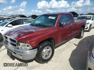 2000 Dodge Dakota Sport with VIN 1B7GL22N9YS602454, listed as a Copart auction lot 78622624 with 108,355 mi miles and Salvage Title. Bid and sale history available at carsss.com. Image 1.