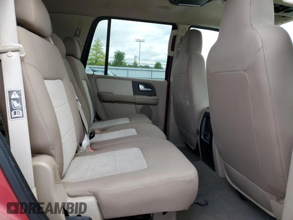 2003 Ford Expedition XLT Value with VIN 1FMPU16W83LC15726, listed as a Copart auction lot 57668695 with 276,085 mi miles and Salvage title. Bid and sale history available at DreamBid. Image 11.