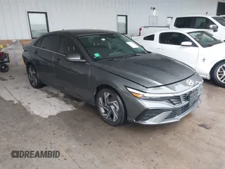 2024 Hyundai Elantra SEL with VIN KMHLS4DG1RU785457, listed as a IAAI auction lot 42382970 with 8,430 mi miles and . Bid and sale history available at DreamBid. Image 1.