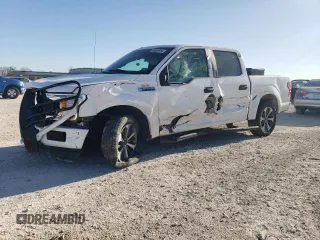 2019 Ford F-150 XL with VIN 1FTEW1C47KKF26805, listed as a Copart auction lot 86968404 with 67,962 mi miles and Salvage Title. Bid and sale history available at DreamBid. Image 1.