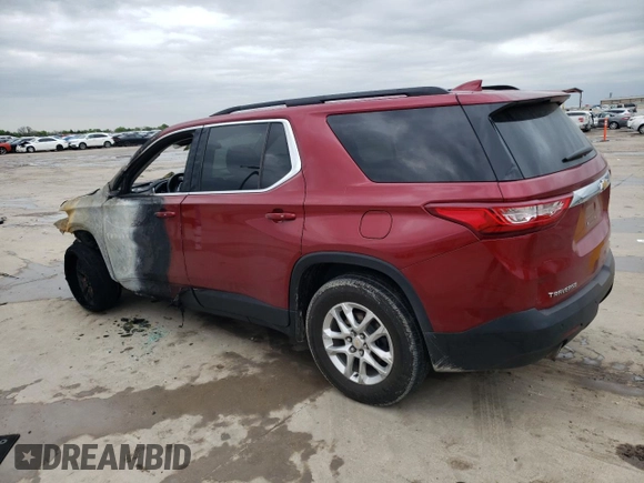 2019 Chevrolet Traverse LT Cloth with VIN 1GNERGKW3KJ197742, listed as a Copart auction lot 51709065 with 0 mi miles and Non Repairable. Bid and sale history available at carsss.com. Image 2.