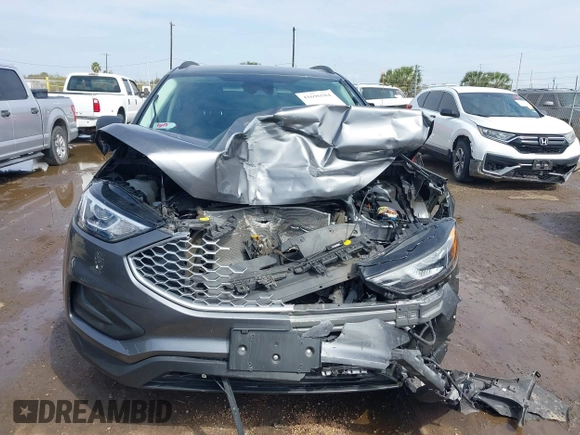 2024 Ford Edge SE z VIN 2FMPK4G91RBA55178, wystawiony jako IAAI lot #41696584 z przebiegiem 25 036 mil mil oraz . Historia ofert i sprzedaży dostępna na DreamBid. Obrazek 11.