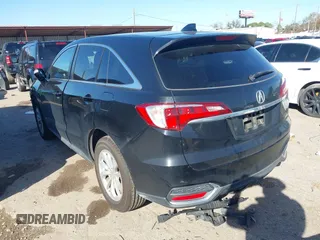 2016 Acura RDX with VIN 5J8TB4H34GL000252, listed as a IAAI auction lot 41214093 with 75,894 mi miles. Bid and sale history available at carsss.com. Image 3.