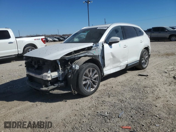 2021 Mazda CX-9 Grand Touring with VIN JM3TCADYXM0507401, listed as a Copart auction lot 89394535 with 69,506 mi miles and Salvage title. Bid and sale history available at DreamBid. Image 1.