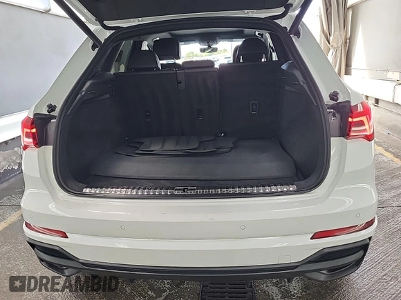 2023 Audi Q3 S line Premium with VIN WA1DECF34P1107427, listed as a IAAI auction lot 42845142 with 43,670 mi miles and . Bid and sale history available at DreamBid. Image 42.