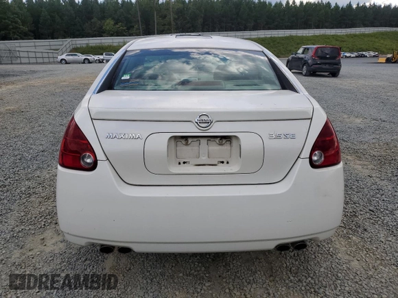 2006 Nissan Maxima 3.5 SE with VIN 1N4BA41E86C815390, listed as a Copart auction lot 72434194 with 185,032 mi miles and Salvage Title. Bid and sale history available at carsss.com. Image 6.