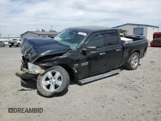 2014 Ram 1500 Big Horn with VIN 1C6RR7GT7ES147974, listed as a Copart auction lot 62424915 with 120,393 mi miles and Salvage title. Bid and sale history available at DreamBid. Image 1.