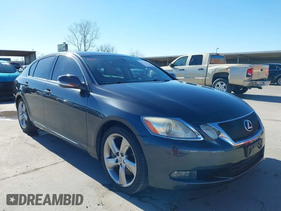 2008 Lexus GS 350 with VIN JTHBE96S580041922, listed as a IAAI auction lot 41714319 with 165,988 mi miles. Bid and sale history available at carsss.com. Image 1.