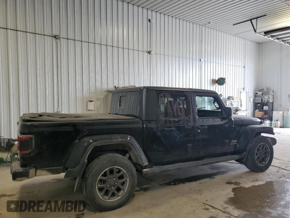2021 Jeep Gladiator Overland с VIN 1C6HJTFG9ML519713, выставлен на аукционе Copart как лот 44737565 с пробегом 45 602 миль миль и Списание • Salvage title. История ставок и продаж доступна на DreamBid. Изображение 3.