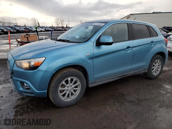 2012 Mitsubishi Outlander Sport ES z VIN JA4AH3AU6CZ602847, wystawiony jako Copart lot #88125065 z przebiegiem 86 301 mil mil oraz Czysty tytuł • Clean title. Historia ofert i sprzedaży dostępna na DreamBid. Obrazek 1.