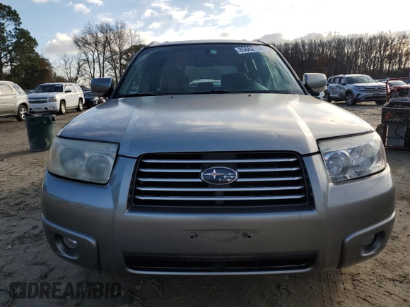 2007 Subaru Forester X with VIN JF1SG65687H706221, listed as a Copart auction lot 85662154 with 192,792 mi miles and Clean Title. Bid and sale history available at DreamBid. Image 5.