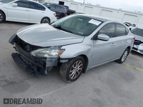 2019 Nissan Sentra SV with VIN 3N1AB7AP7KY230875, listed as a IAAI auction lot 41858439 with 73,035 mi miles and . Bid and sale history available at DreamBid. Image 18.