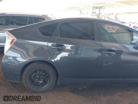 2014 Toyota Prius Four with VIN JTDKN3DU3E0357270, listed as a IAAI auction lot 42609958 with 225,160 mi miles and . Bid and sale history available at DreamBid. Image 14.