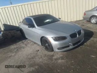 2007 BMW 3 Series 335i with VIN WBAWL73587PX49287, listed as a IAAI auction lot 41454028 with 182,630 mi miles. Bid and sale history available at carsss.com. Image 1.