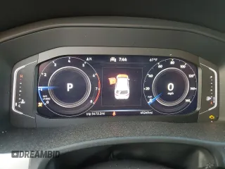 2022 Volkswagen Atlas SE with VIN 1V2JC2CA0NC224224, listed as a Copart auction lot 74612554 with 49,249 mi miles and Salvage title. Bid and sale history available at DreamBid. Image 9.