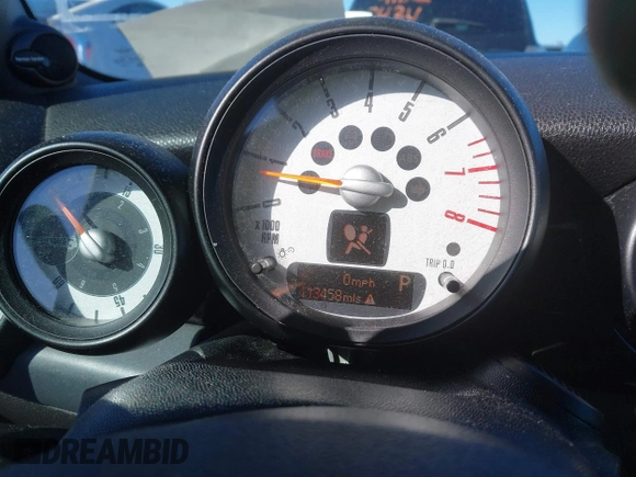 2011 MINI Convertible S with VIN WMWZP3C54BTX82748, listed as a IAAI auction lot 41817396 with 113,458 mi miles and . Bid and sale history available at DreamBid. Image 7.