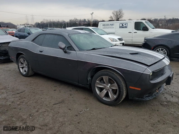 2019 Dodge Challenger SXT with VIN 2C3CDZAG4KH666573, listed as a Copart auction lot 46716215 with NaN miles and Salvage Title. Bid and sale history available at carsss.com. Image 4.