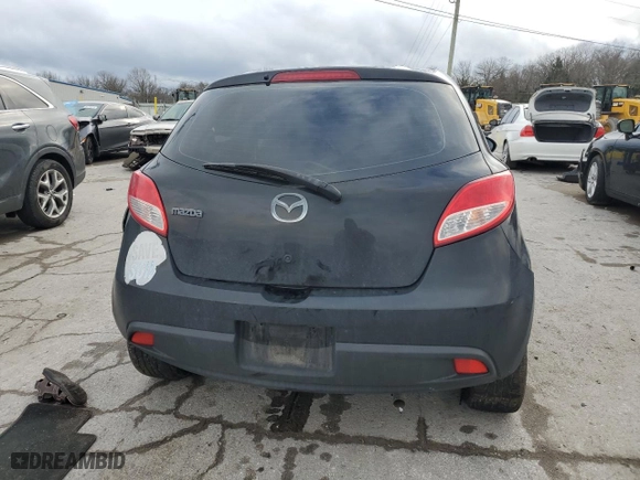 2013 Mazda Mazda2 Sport with VIN JM1DE1KZ5D0165844, listed as a Copart auction lot 86583434 with 184,084 mi miles and Salvage Title. Bid and sale history available at carsss.com. Image 6.