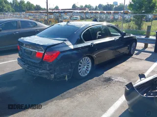 2012 BMW 7 Series 750Li with VIN WBAKB8C59CC963228, listed as a IAAI auction lot 42625772 with 136,751 mi miles and . Bid and sale history available at DreamBid. Image 4.