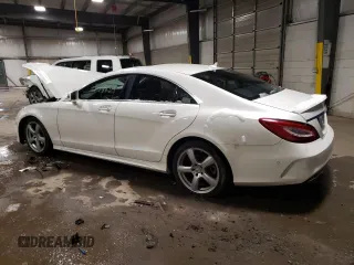 2015 Mercedes-Benz CLS-Class CLS 400 with VIN WDDLJ6FB7FA143171, listed as a Copart auction lot 38639674 with 125,854 mi miles. Bid and sale history available at carsss.com. Image 2.
