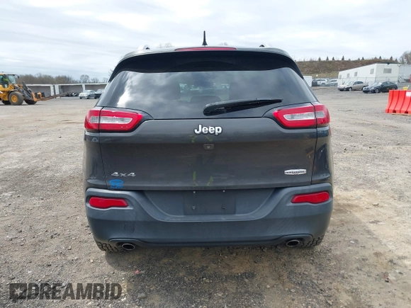 2014 Jeep Cherokee Latitude with VIN 1C4PJMCS5EW201459, listed as a IAAI auction lot 42092653 with 147,430 mi miles. Bid and sale history available at carsss.com. Image 16.