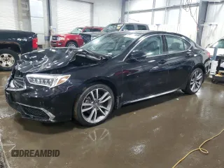2020 Acura TLX w/Technology Pkg with VIN 19UUB3F43LA004051, listed as a Copart auction lot 47397835 with 55,765 mi miles and Salvage Title. Bid and sale history available at carsss.com. Image 1.