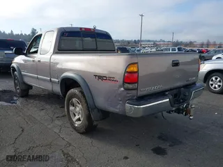 2002 Toyota Tundra SR5 with VIN 5TBBT44162S310544, listed as a IAAI auction lot 41316865 with 198,382 mi miles. Bid and sale history available at carsss.com. Image 3.