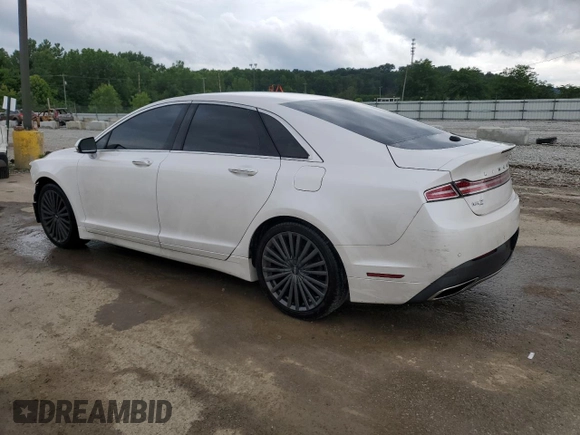 2018 Lincoln MKZ Reserve with VIN 3LN6L5E95JR624086, listed as a Copart auction lot 60719825 with 82,135 mi miles and Non repairable. Bid and sale history available at DreamBid. Image 2.