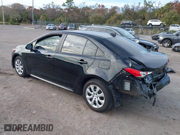 2024 Toyota Corolla LE with VIN 5YFB4MDE0RP133368, listed as a IAAI auction lot 41430223 with 12,475 mi miles and . Bid and sale history available at DreamBid. Image 3.