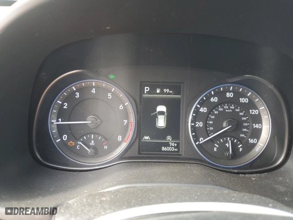 2022 Hyundai Kona SE with VIN KM8K22AB9NU820068, listed as a Copart auction lot 42543855 with 86,003 mi miles and Salvage Title. Bid and sale history available at carsss.com. Image 9.