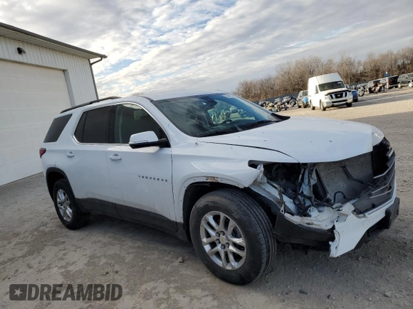2020 Chevrolet Traverse LT Cloth with VIN 1GNEVMKW3LJ152232, listed as a Copart auction lot 42536015 with 97,485 mi miles and Clean Title. Bid and sale history available at carsss.com. Image 4.