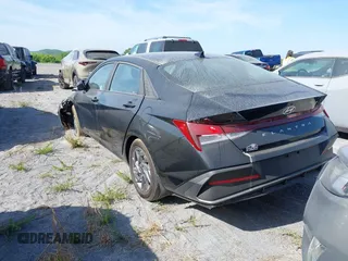 2024 Hyundai Elantra SEL with VIN KMHLM4DG8RU707705, listed as a IAAI auction lot 41523436 with 17,494 mi miles and . Bid and sale history available at DreamBid. Image 3.