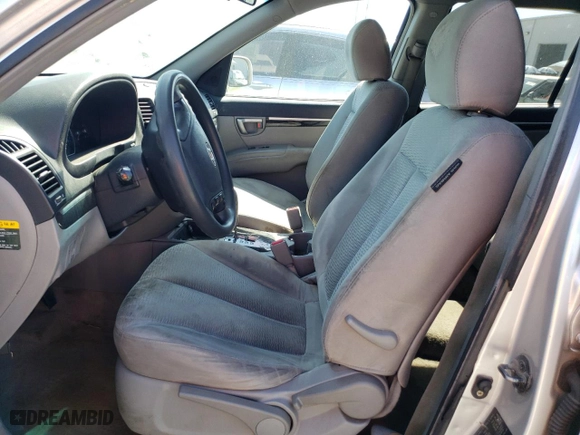 2007 Hyundai Santa Fe GLS with VIN 5NMSG13DX7H084556, listed as a Copart auction lot 52972175 with 190,494 mi miles and Clean Title. Bid and sale history available at carsss.com. Image 7.
