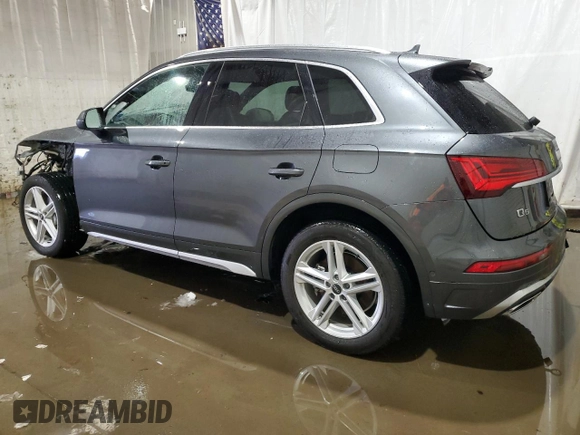 2022 Audi Q5 S line Prestige with VIN WA1F2AFY4N2075538, listed as a Copart auction lot 42304085 with 21,675 mi miles and Salvage Title. Bid and sale history available at carsss.com. Image 2.