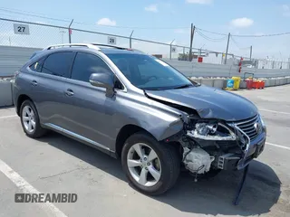 2013 Lexus RX 350 with VIN 2T2ZK1BA9DC116155, listed as a IAAI auction lot 42593735 with 179,519 mi miles and . Bid and sale history available at DreamBid. Image 1.