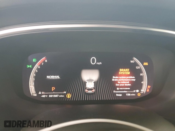 2022 Acura MDX Type S w/Advance Package with VIN 5J8YD8H86NL003864, listed as a Copart auction lot 86757854 with 31,587 mi miles and Salvage Title. Bid and sale history available at carsss.com. Image 9.