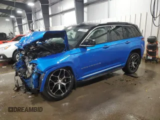 2023 Jeep Grand Cherokee Summit with VIN 1C4RJHEGXP8845832, listed as a Copart auction lot 42149885 with Not provided miles and Salvage title. Bid and sale history available at DreamBid. Image 1.