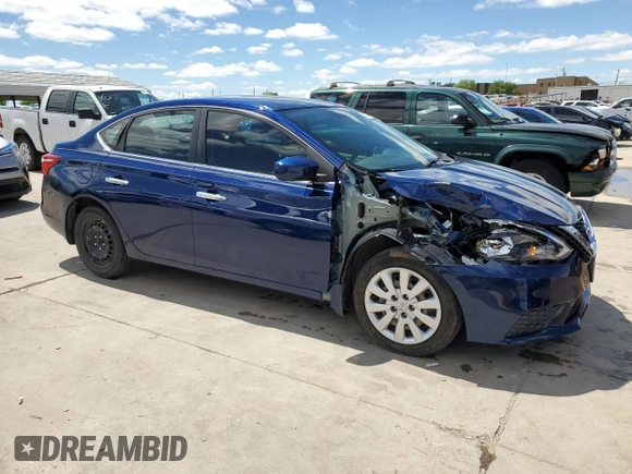 2019 Nissan Sentra S with VIN 3N1AB7AP7KY402662, listed as a Copart auction lot 49437254 with 51,746 mi miles and Clean Title. Bid and sale history available at carsss.com. Image 4.