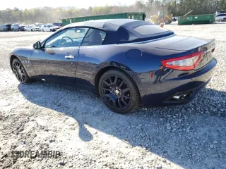 2011 Maserati GranTurismo Convertible with VIN ZAM45KMA9B0054803, listed as a Copart auction lot 48870465 with 77,136 mi miles and Salvage Title. Bid and sale history available at carsss.com. Image 2.
