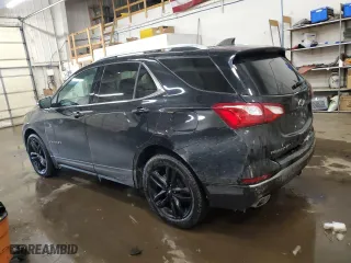 2020 Chevrolet Equinox LT with VIN 3GNAXVEX0LL232308, listed as a Copart auction lot 47749335 with 57,251 mi miles and Salvage Title. Bid and sale history available at carsss.com. Image 2.