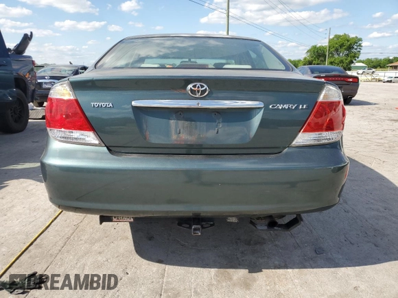 2006 Toyota Camry STD with VIN 4T1BE32K16U128450, listed as a Copart auction lot 56001615 with 154,225 mi miles and Clean Title. Bid and sale history available at DreamBid. Image 6.