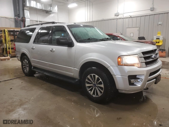 2015 Ford Expedition EL XLT with VIN 1FMJK1JT9FEF14868, listed as a Copart auction lot 83049634 with 190,244 mi miles and Clean Title. Bid and sale history available at carsss.com. Image 4.