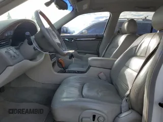 2002 Cadillac DeVille DTS with VIN 1G6KF57972U298182, listed as a Copart auction lot 80925674 with 89,416 mi miles and Salvage Title. Bid and sale history available at carsss.com. Image 7.