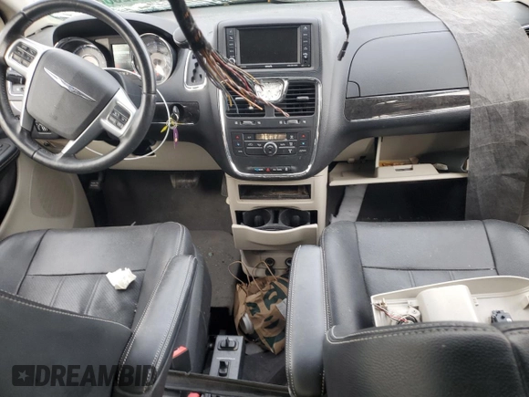 2012 Chrysler Town & Country Touring with VIN 2C4RC1BG9CR288948, listed as a Copart auction lot 55582245 with 110,936 mi miles and Salvage Title. Bid and sale history available at carsss.com. Image 8.
