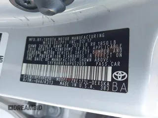 2017 Toyota Corolla L z VIN 5YFBURHE6HP652091, wystawiony jako IAAI lot #42131898 z przebiegiem 380 284 mil mil oraz . Historia ofert i sprzedaży dostępna na DreamBid. Obrazek 9.