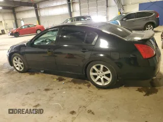 2007 Nissan Maxima 3.5 SL with VIN 1N4BA41E47C843494, listed as a Copart auction lot 54142095 with 223,980 mi miles and Salvage Title. Bid and sale history available at carsss.com. Image 2.
