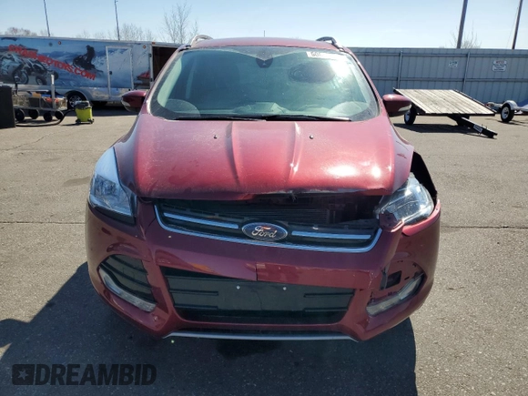 2016 Ford Escape Titanium with VIN 1FMCU9J91GUC59372, listed as a Copart auction lot 50614645 with 97,433 mi miles and Salvage Title. Bid and sale history available at carsss.com. Image 5.
